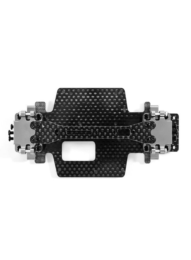 Abendor Used for WLtoys 1/28 284131 k979 k989 k999 RC Car Parts Metal Upgrade Modified Gearbox Chassis Parts Wheelbase 98mm 102mm - Image 1